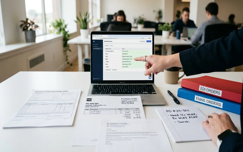 Order Capture Automation: How AI Reads and Converts Any Incoming Order Format
